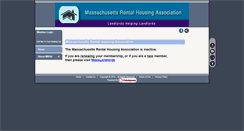 Desktop Screenshot of massrha.com